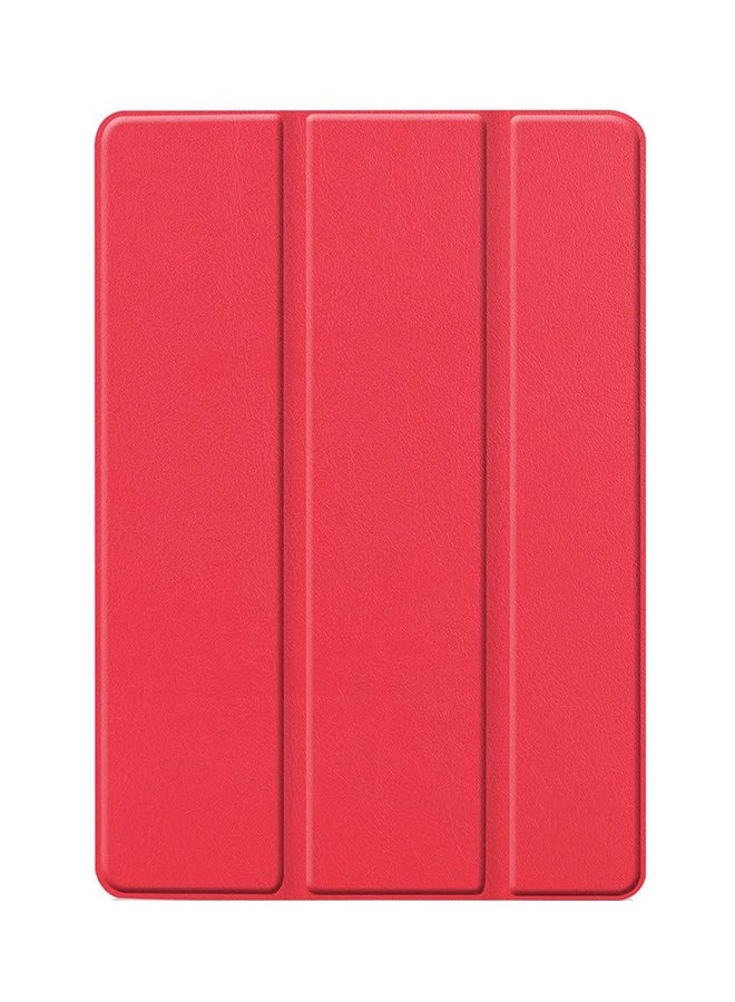 Protective Case Frosted Shell Cover For 2019 Apple Ipad 10.2 Inch Red - Image 1